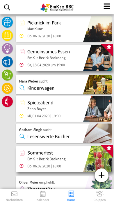 EmK Bezirk Backnang Screenshot