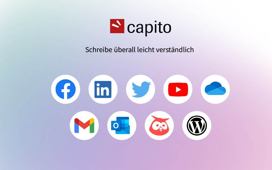 #1. capito - Einfach schreiben (macOS) 由: CFS Consulting, Franchise & Sales GmbH
