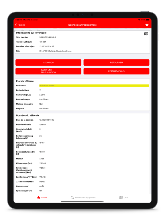 Screenshot #6 pour SBB Infra Fzge
