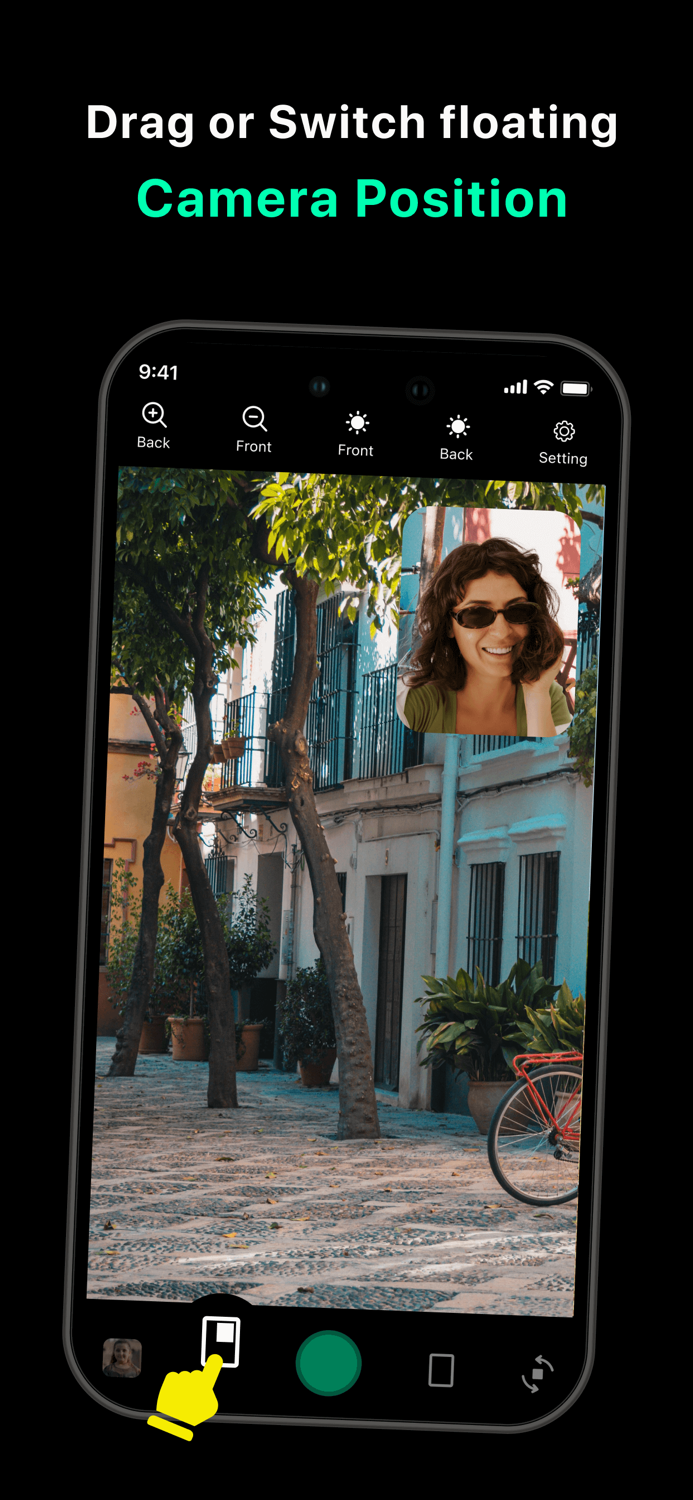 Front and Back Camera Recording