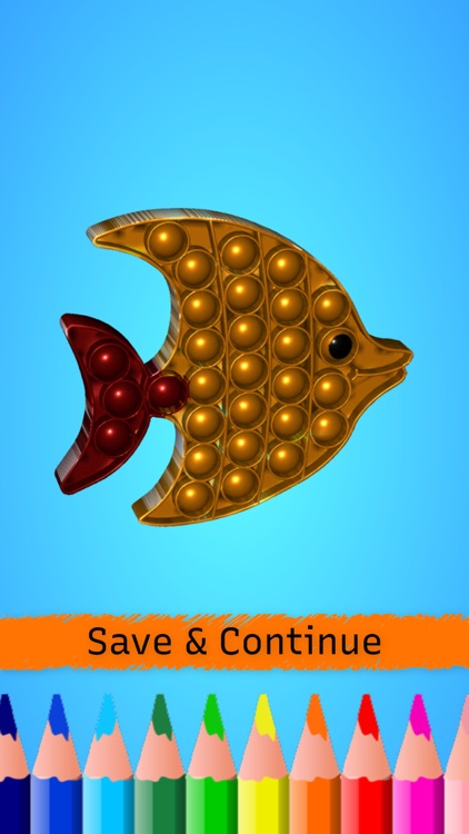 Pop It Fidget Toys 3D Coloring screenshot-7