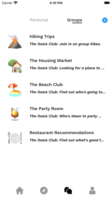 The Oasis Club Screenshot