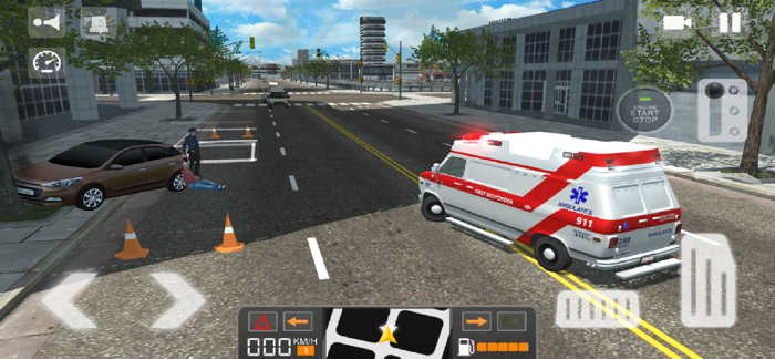 Ambulance Rescue 911 Sim