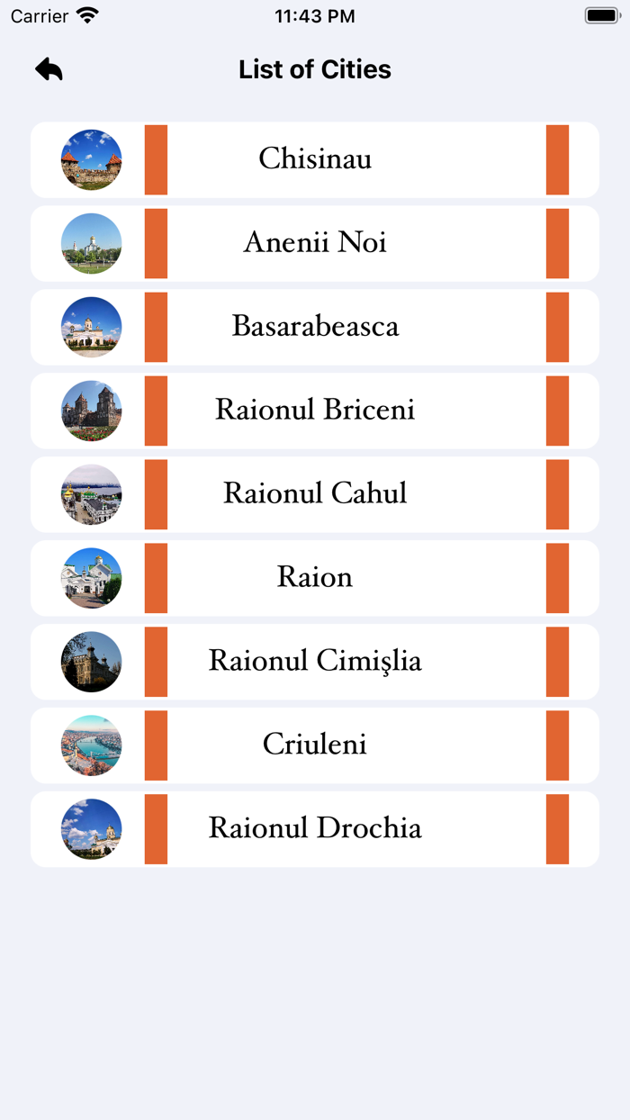 Weather butler in Moldova