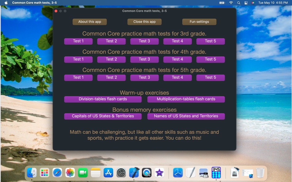 #10. Common Core math tests, 3-5 (macOS) By: Test Prep LLC