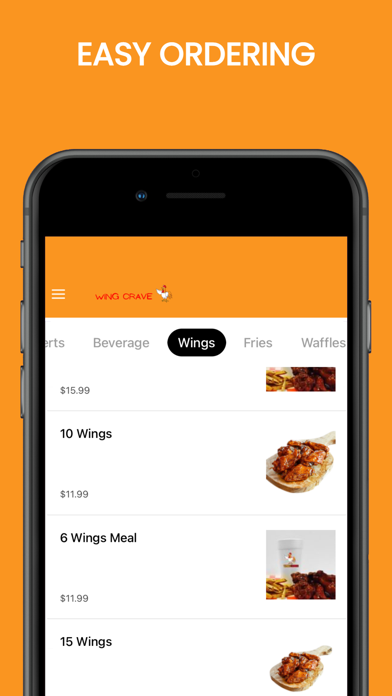 Wing Crave Greenville Screenshot