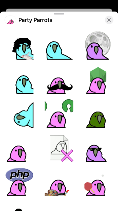 Party Parrots HD Screenshot