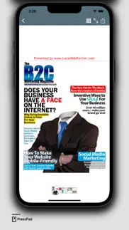 b2c marketing magazine iphone screenshot 3