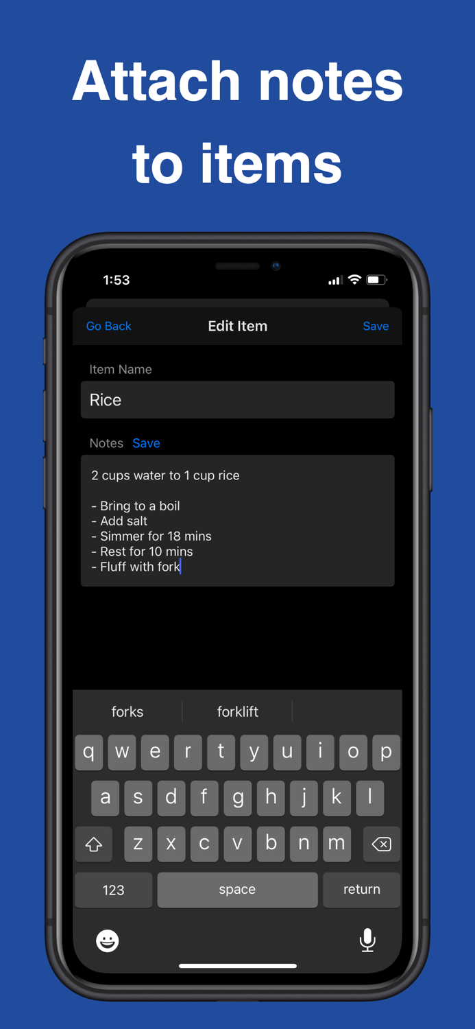 Rocket - Grocery Shopping List