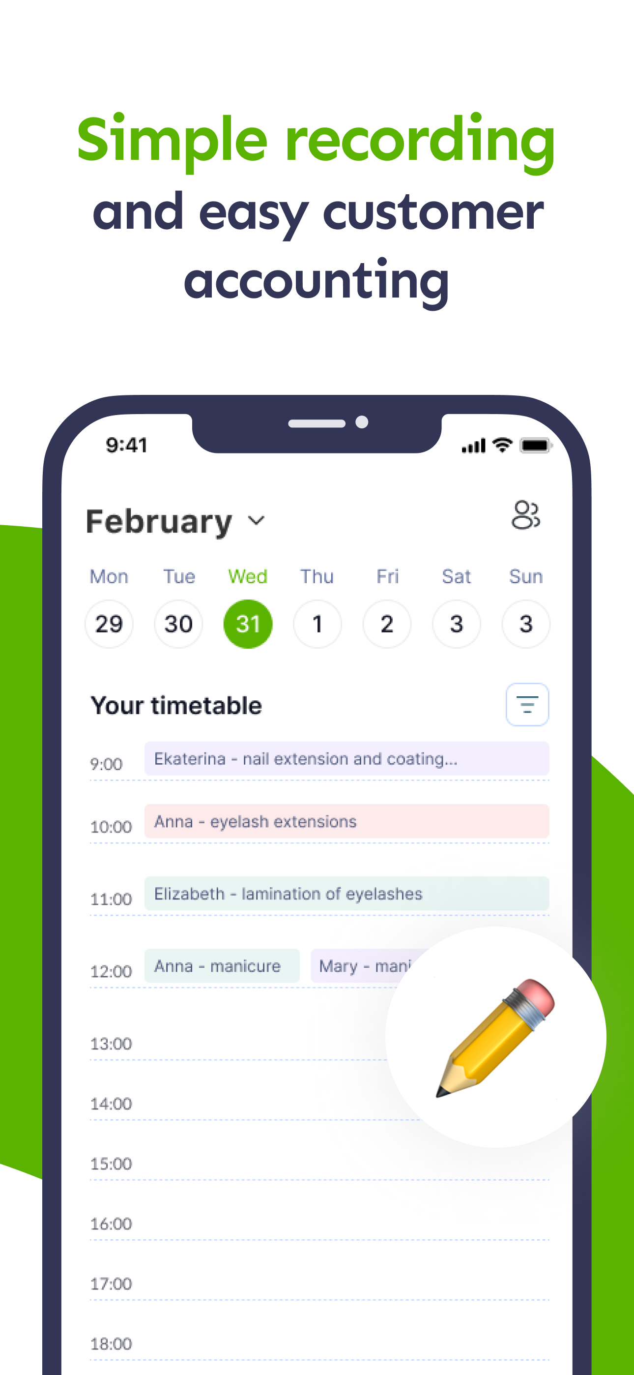 MCLIENTS: to recording clients
