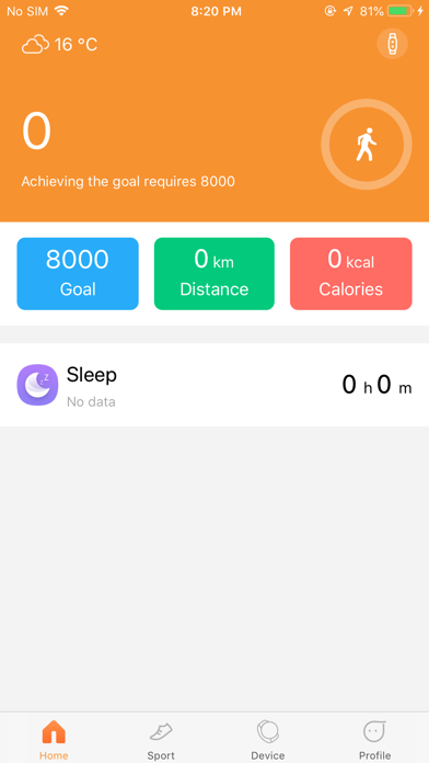 Hisense Wear Screenshot
