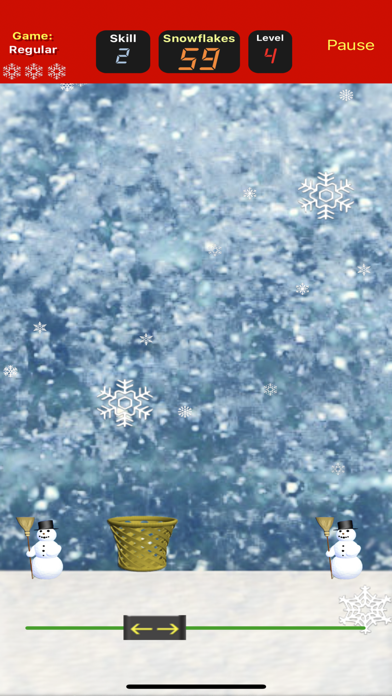Screenshot #3 pour Snowflake Catch