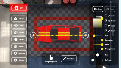 Papercraft Auto Shop Screenshot