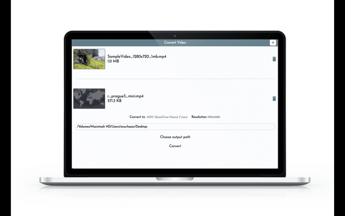 Just a Simple Video Converter