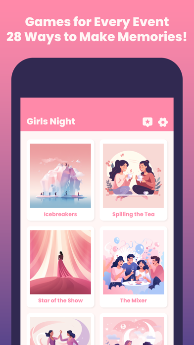 Girls Night: Group Party Game Screenshot