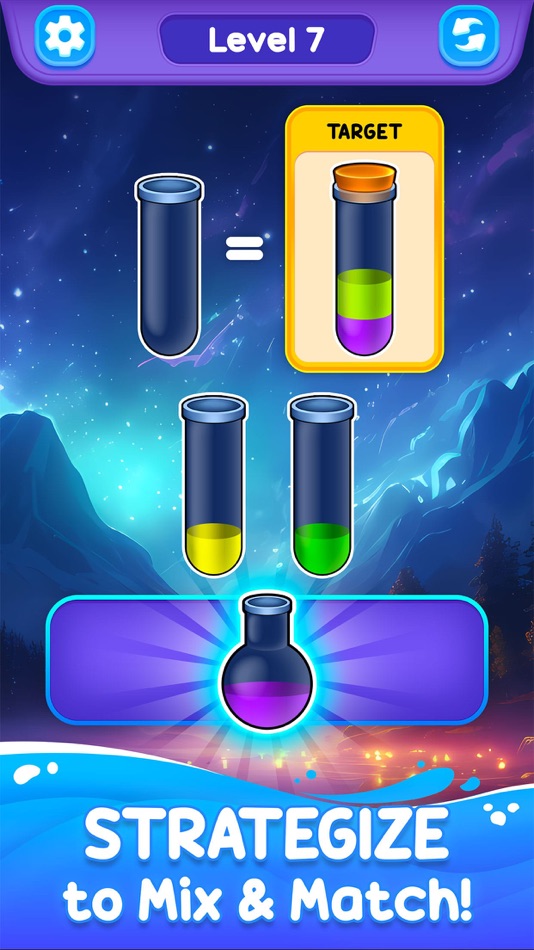 #3. Color Spark: Mix, Match & Sort (iOS) 由: Megarama Games Ltd