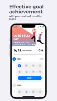 fitbody: hiit workout fitness iphone screenshot 4