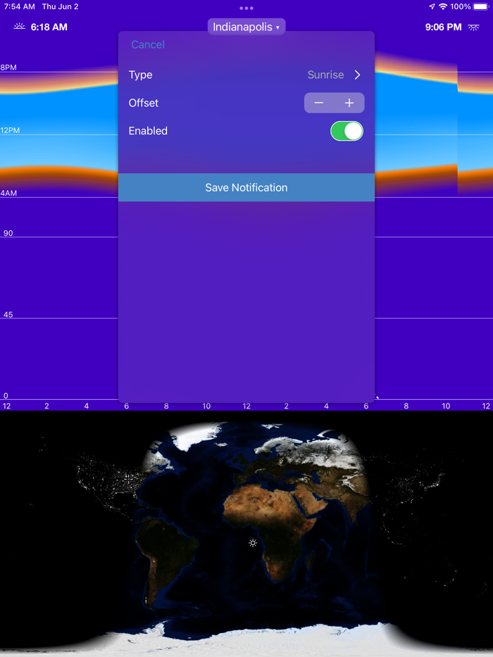 Sunrise Solar Calculator