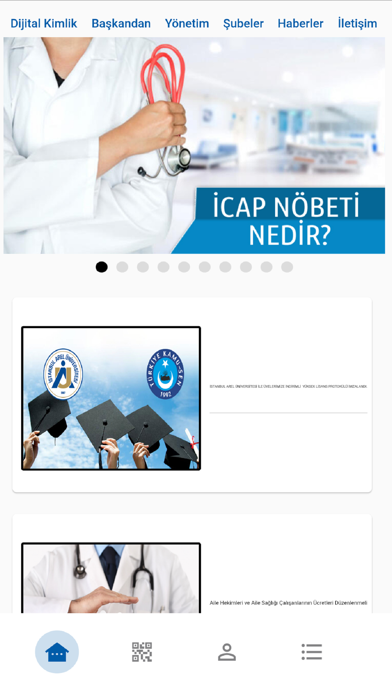 Türk Sağlık Sen Dijital Kimlik Screenshot