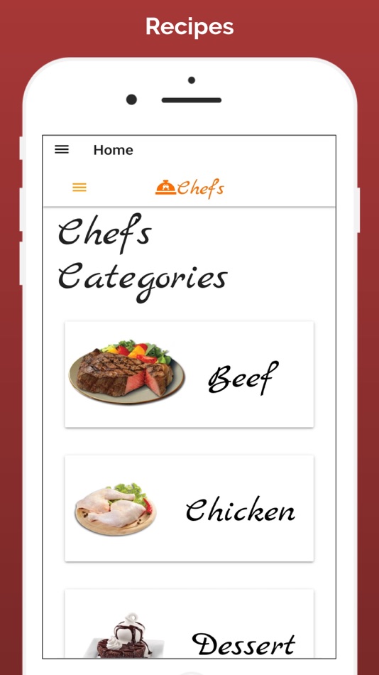 Recipes Cookbook App - 1.0 - (iOS)