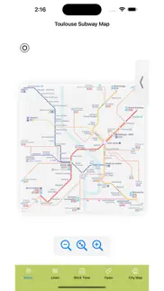 toulouse subway map iphone screenshot 2