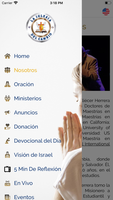 La Iglesia del Cambio Inc Screenshot
