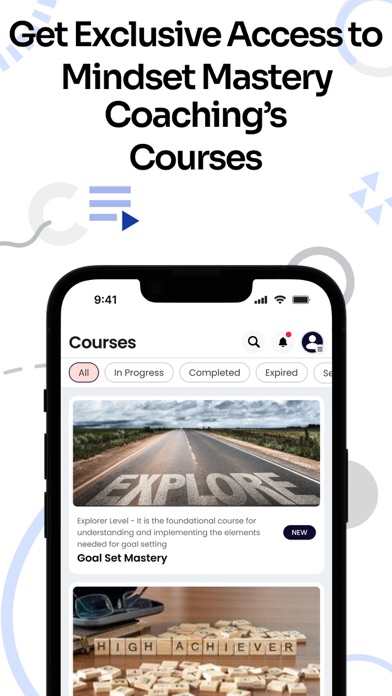 Mindset Mastery Coaching Screenshot