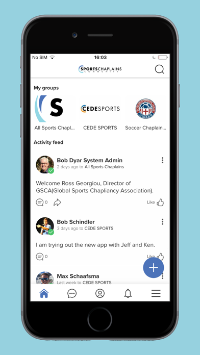 Sports Chaplains Community Screenshot