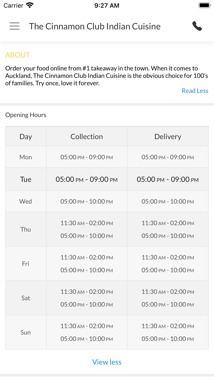 Cinnamon Club Indian Cuisine