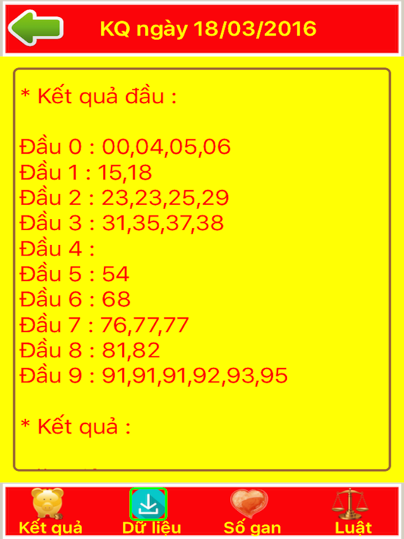 Soi Kết Quả - Tính lô tô xổ số iPad screenshot 4 - Utilities app