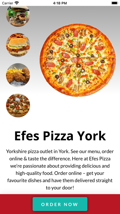 Efes Pizza - York Screenshot