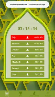 muslims prayers iphone screenshot 2