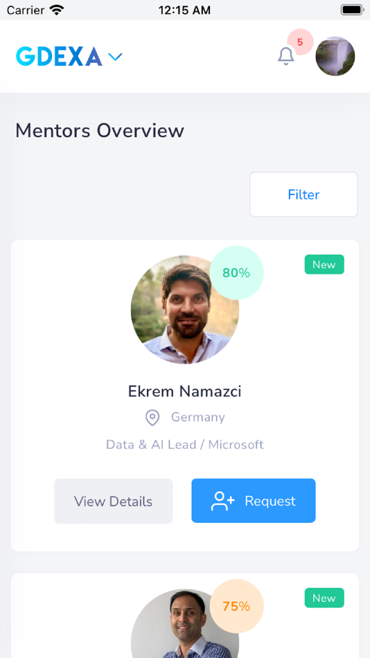 #5. Gdexa Mentoring (iOS) 由: GDEXA Digital Labs GmbH