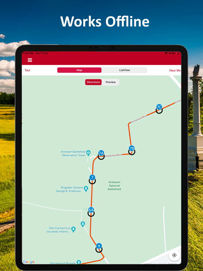 Antietam Battlefield Auto Tour