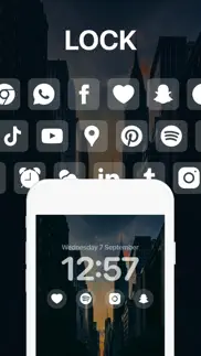 lock launcher : screen widgets айфон картинки 1