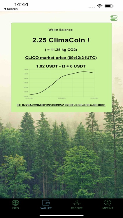 ClimaCoin Wallet