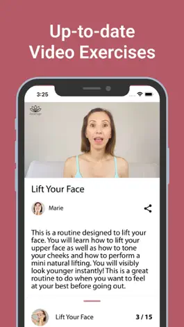 Game screenshot Face Yoga Exercises - FaceYoga hack