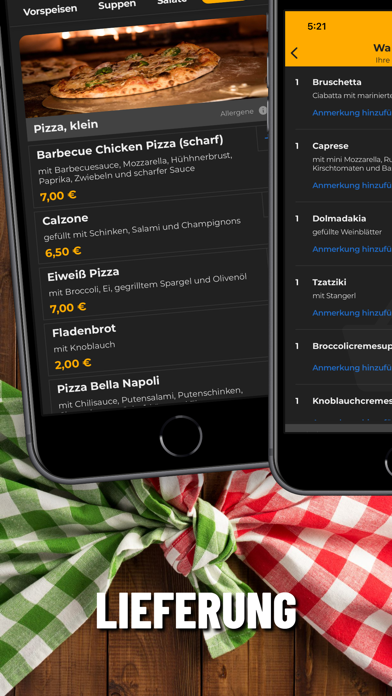 Yosef Pizzeria Restaurant Screenshot