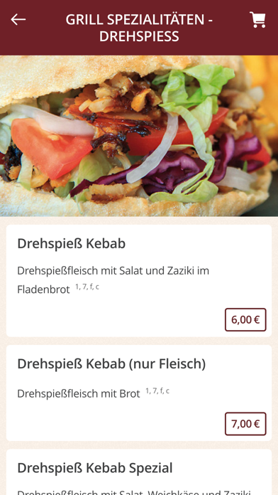 Efes Imbiss Höxter Screenshot
