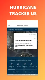 hurricane tracker us iphone screenshot 2