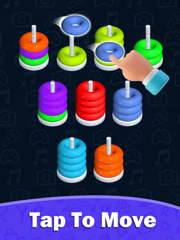 Stacolor - Stack The Colors 3D