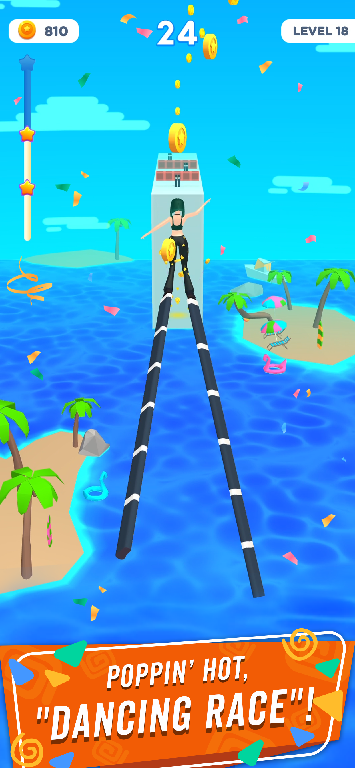 Dancing Race - jogo de corrida