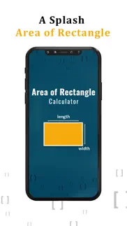area of rectangle calculator iphone screenshot 3