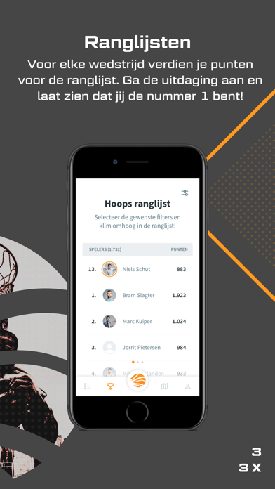 Hoops - Basketbal app Screenshot