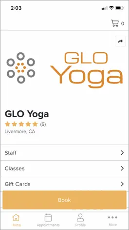 Game screenshot GLO Yoga Studios apk