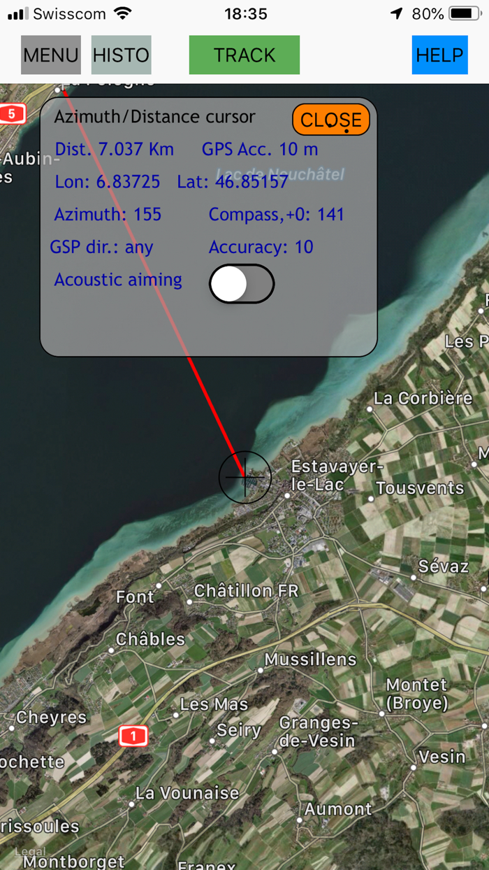 GPS tracking Speed Distance