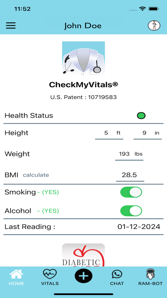 #1. CheckMyVitals (iOS) Podle: MY VITALS LLC
