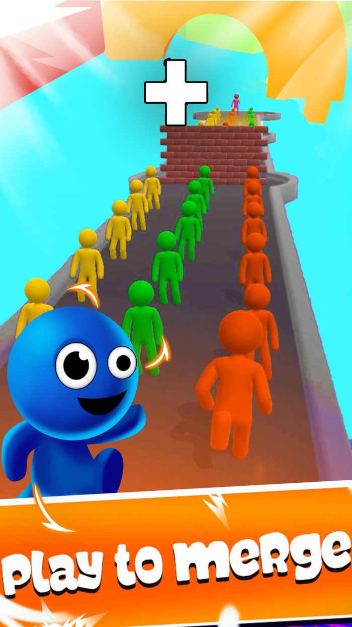 Merge Monster Join Color  Run