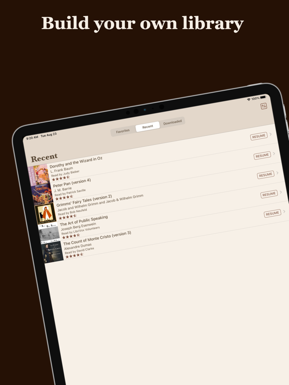 Screenshot #5 for LibriVox Audio Books Pro