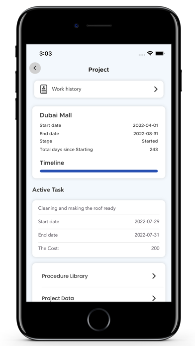 مشاريع Screenshot